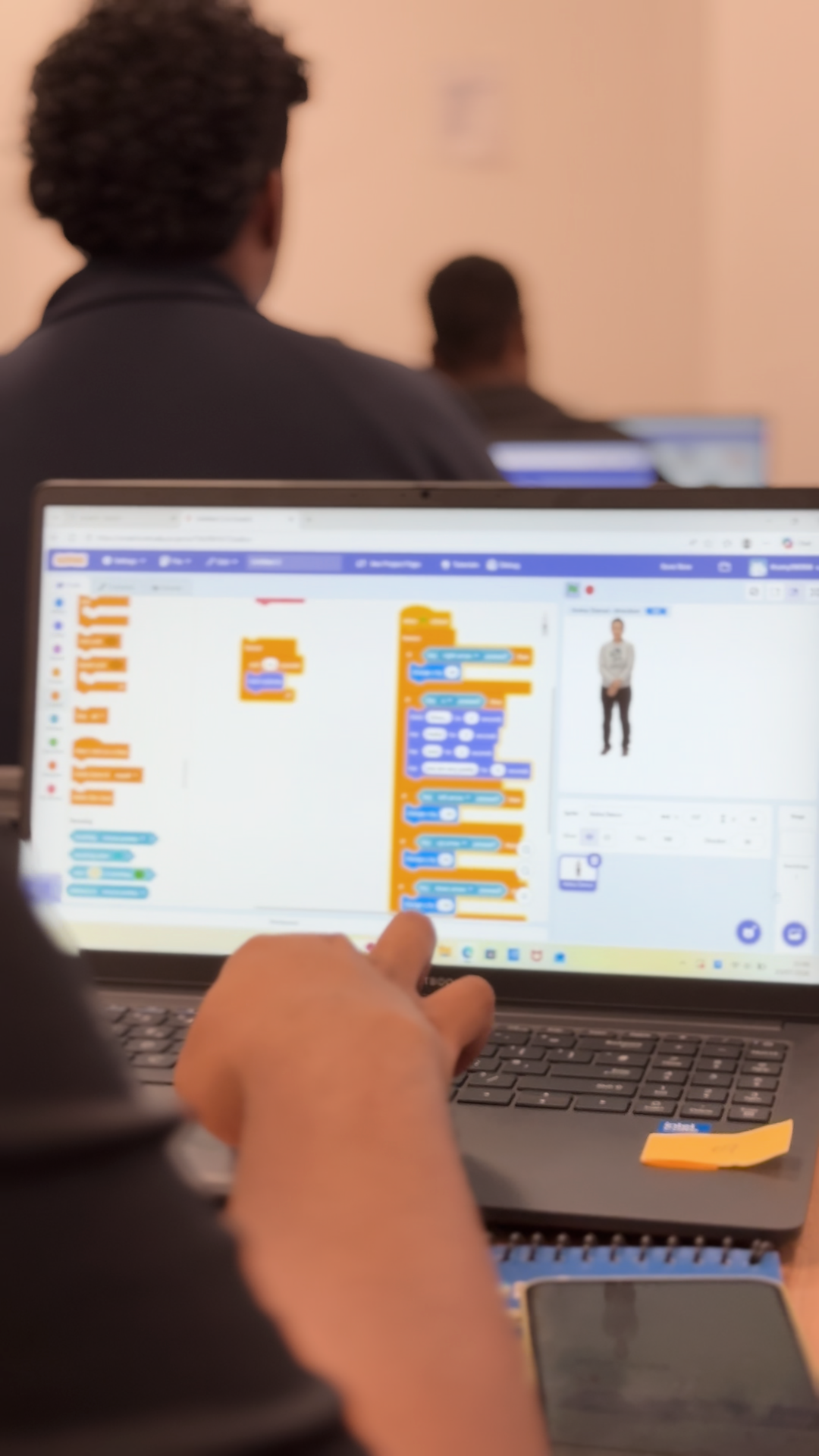 ITET classroom learning activity