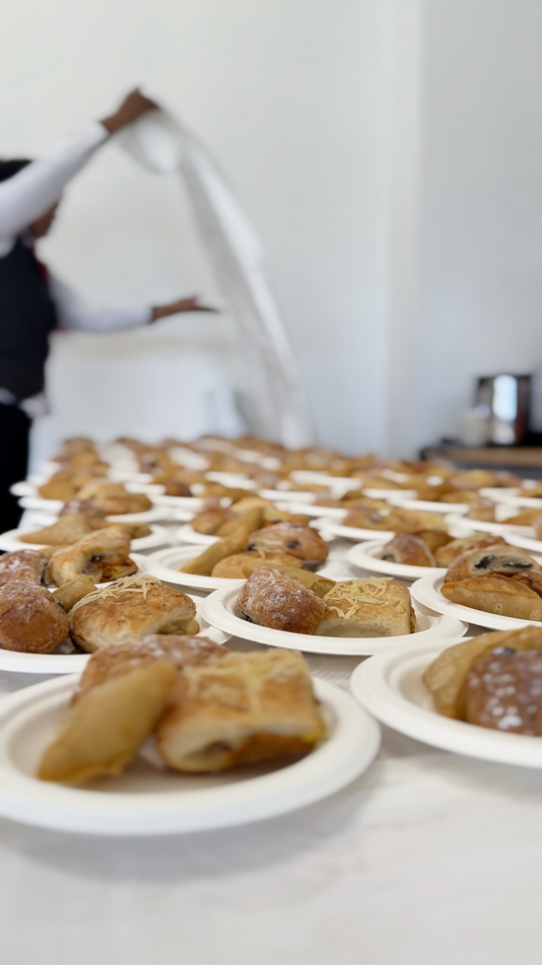 Refreshments prepared for ITET course participants